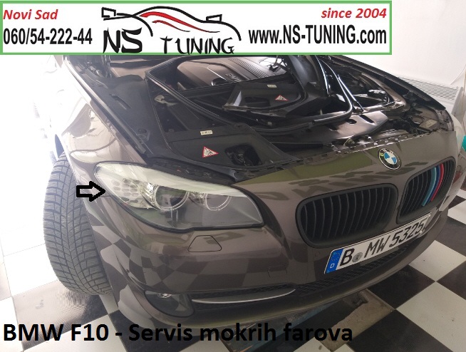 bmw f10 reparacija farova magle rosa kondenz 2012 2013 2014 godiste novi sad ns tuning